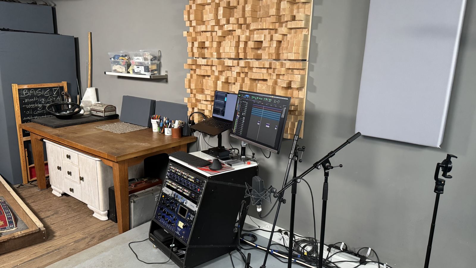 The Foley stage in Meerbusch
