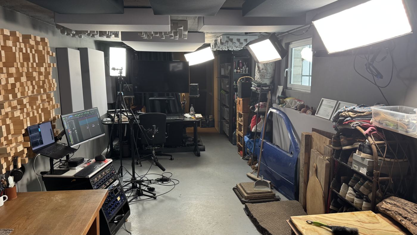 Long view across the whole Foley stage