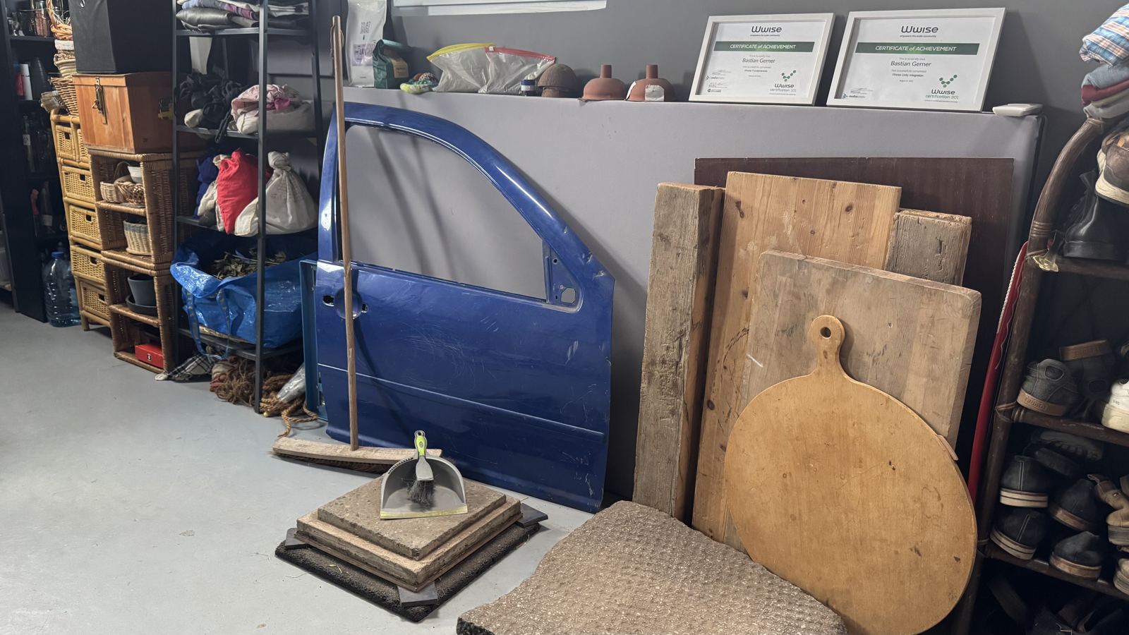 Modular surfaces and a car door